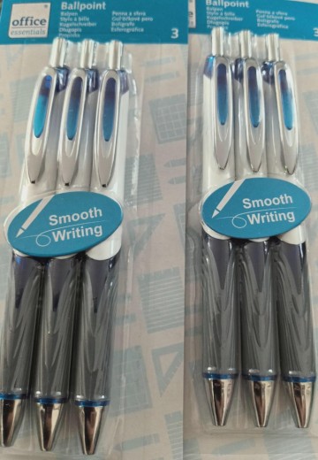 3 x ballpoint