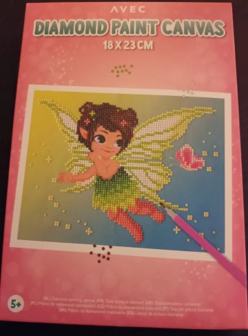 Diamond paint elfje