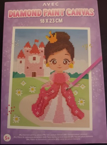 Diamond paint prinses