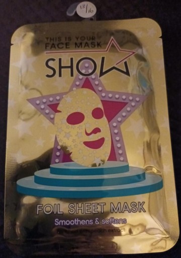 Facemask gold 1