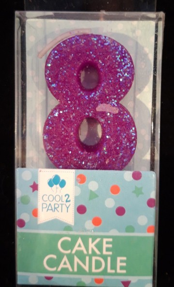 Glitter paars action