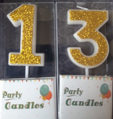 Goud glitter bouwhuis 5