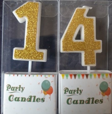 Goud glitter bouwhuis 6