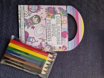 Kleurboek prinses