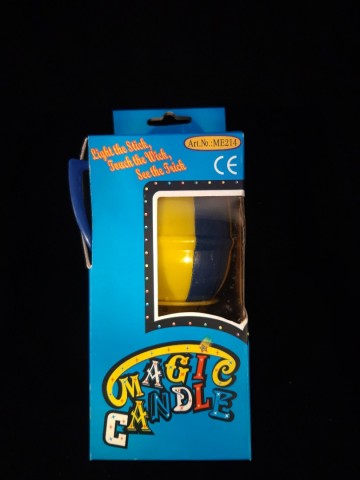 Magic candles blauw 0