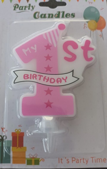 Nummer 1 roze its party time