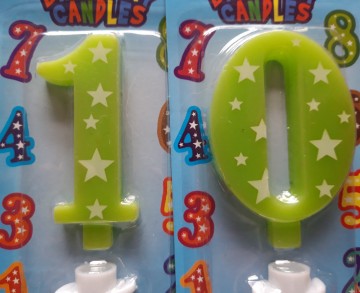 Nummer 10 acion groen