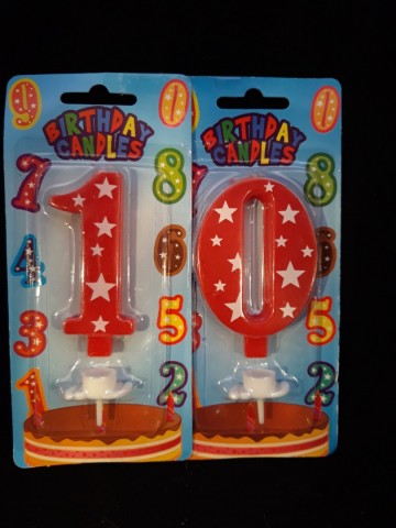 Nummer 10 action rood 0