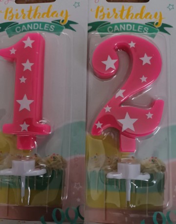 Nummer 12 action roze