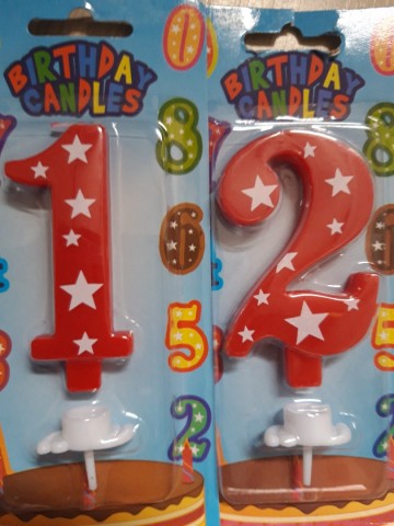 Nummer 12 rood action