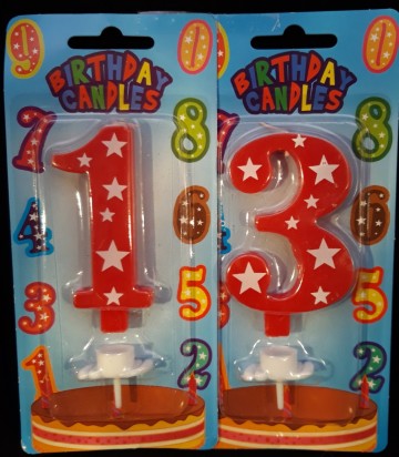 Nummer 13 action rood 0