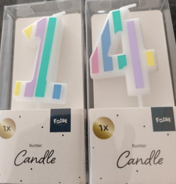 Nummer 14 regenboog folat