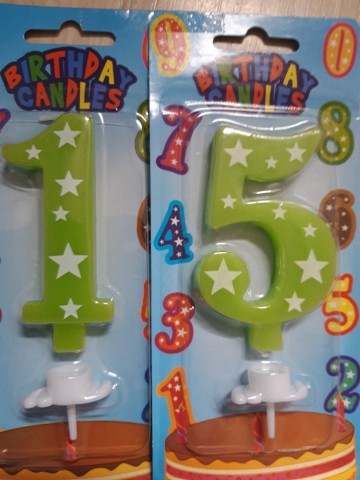 Nummer 15 groen action 0