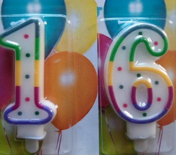 Nummer 16 regenboog boland 0