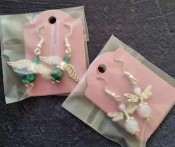 Oorbellen engeltjes 1