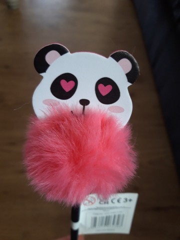Pen pompom dier panda 0