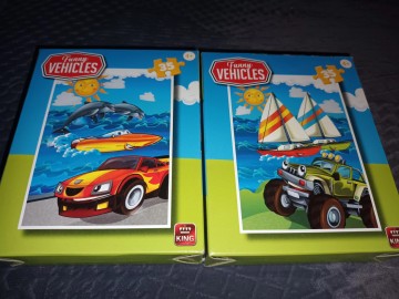 Puzzels voertuigen 1