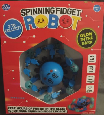Spinner blauw