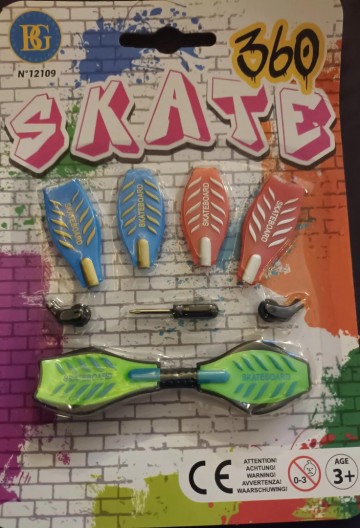 Vinger waveboard groen